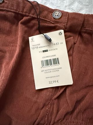 Ranita GOCCO bebé 12/18 meses sin estrenar