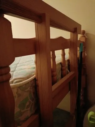 Literas de madera de pino