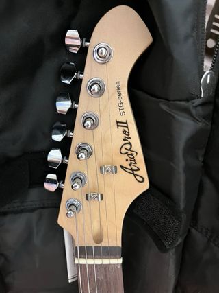 Guitarra Eléctrica Azul Metálico