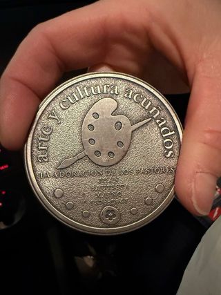 Medalla Plata Pura .999 Conmemorativa