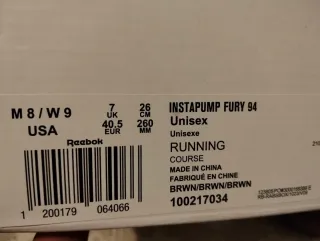 Reebok Engineered Garments Beige/Marrón,instapump