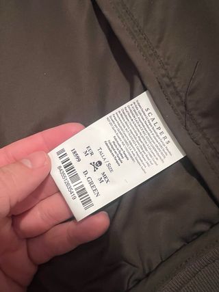 Cazadora a estrenar Scalpers M Entretiempo khaki