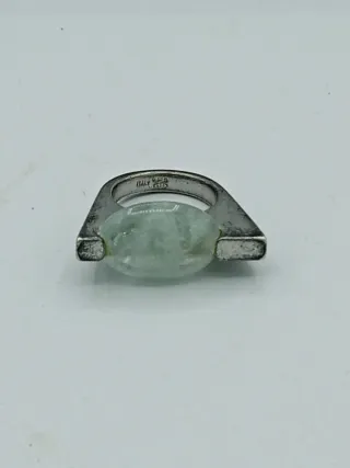 Anello Pianegonda Argento 925 Pietra Verde