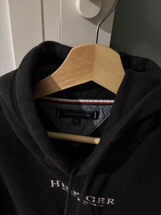 Sudadera Tommy Hilfiger Negra Talla XS
