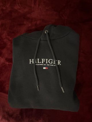 Sudadera Tommy Hilfiger Negra Talla XS