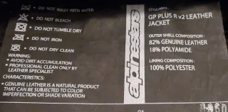 Giacca pelle Alpinestars Gp Plus R V2 50