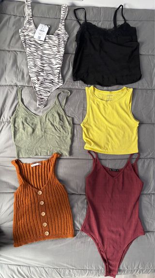 Pack 6 Camisetas Talla XS y S