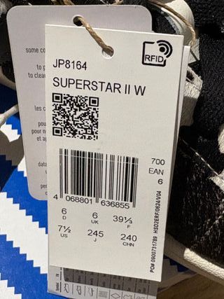 Adidas Superstar II Cow Print