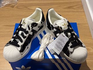 Adidas Superstar II Cow Print