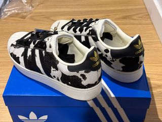 Adidas Superstar II Cow Print
