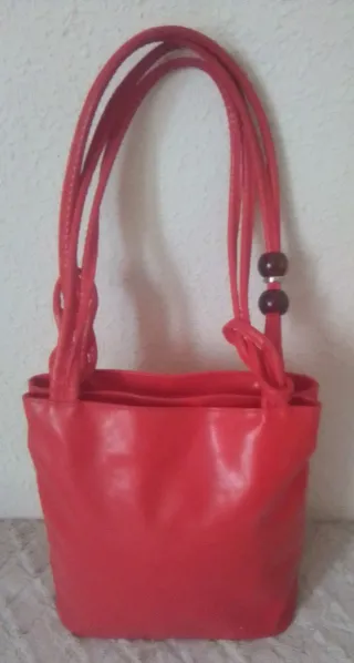 Bolso rojo mujer