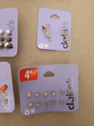 Pendientes Niña Claire's