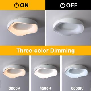 Plafoniera LED moderna dimmerabile