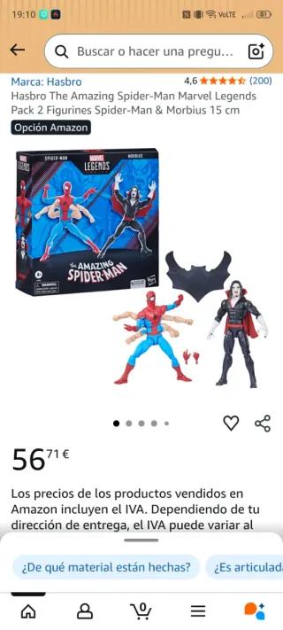 Lote Figuras Acción DC,Marvel,Star Wars,nuevas