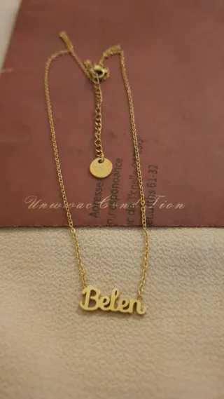Collar Belén Chapado en Oro