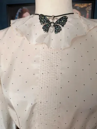 Camisa BabyDoll Lunares