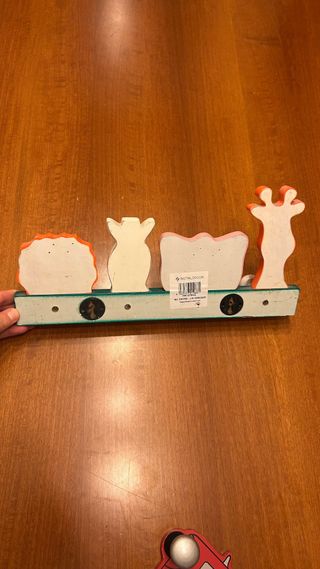 Appendiabiti bambini animali e camioncino