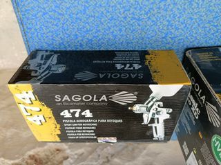 Pistola de retoques Sagola 474