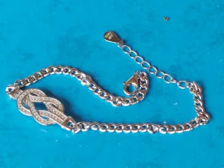 Pulsera Plata 925 Nudo Infinito