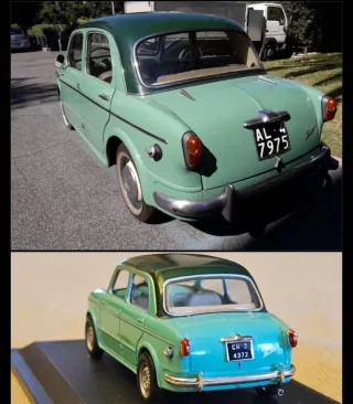 Fiat 1100/103 TV 1957 Scala 1:43