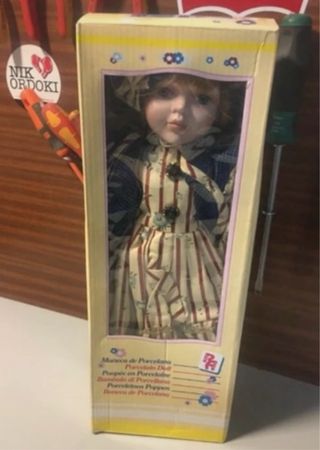 Bambole in porcellana vintage