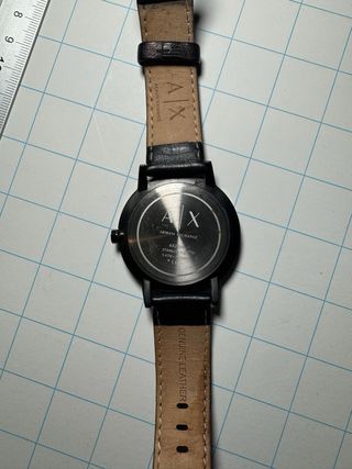 Reloj Armani Exchange Negro Correa Piel