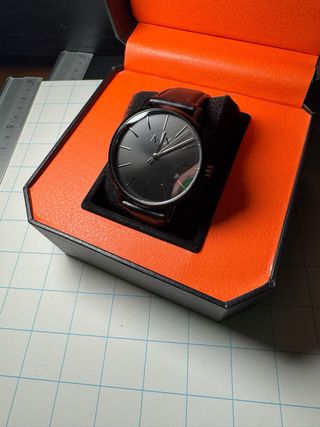 Reloj Armani Exchange Negro Correa Piel