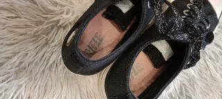 Sneakers RIFLE Platform Nere - Lacci Glitter - 38