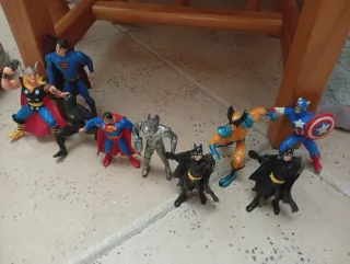 Figuras Superhéroes Marvel y DC