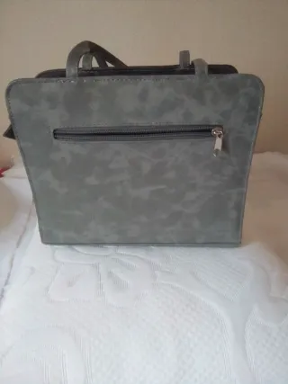 Bolso Gris Mujer