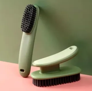 Cepillo Ropa y Zapatos Cerdas Suaves 2en1