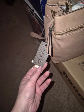 Bolso Guess Beige/rosa