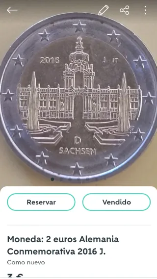 Lote monedas para Tina