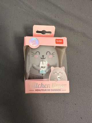 Timer da cucina Legami gatto rosa