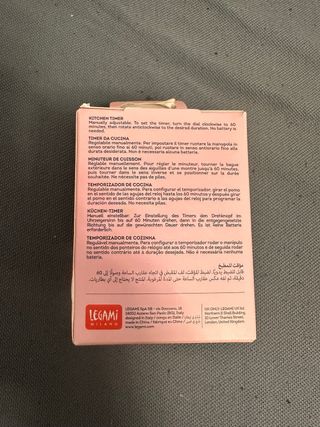 Timer da cucina Legami gatto rosa