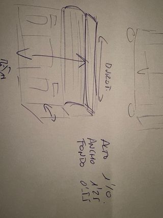 Ufficio in legno massello