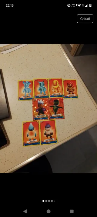 Lotto 8 carte Stumble Guys speciali