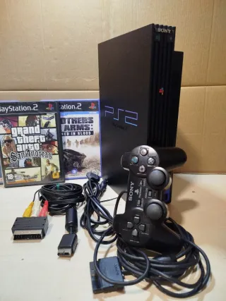 Consola PlayStation 2 Negra