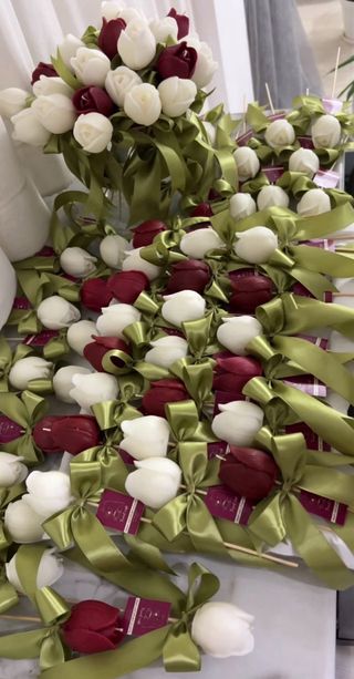 Detalles de cera para invitados