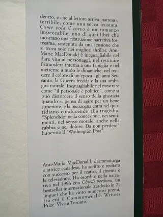 Libro Come vola il corvo