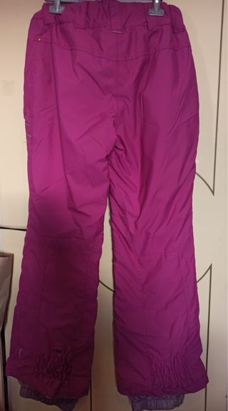 Pantalones de nieve morados