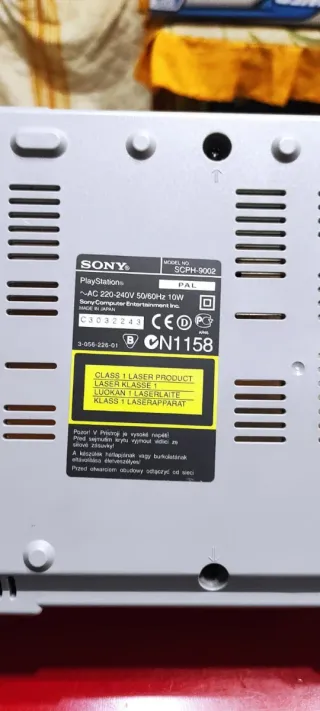 Sony PlayStation 1 (PS1) Grigia