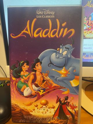 Aladdín VHS Clásicos Disney Español