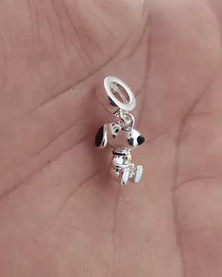 Charm Snoopy Argento s 925
