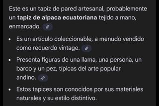 Tapiz ecuatoriano de Yute