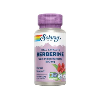 Solaray Berberina 500 mg - 60 Vegcaps