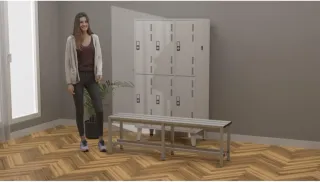 Banco Metálico Norrköping