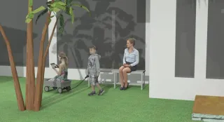 Banco Metálico Norrköping