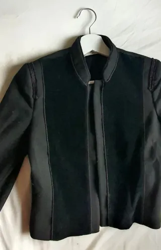 Chaqueta Negra Mango Talla S