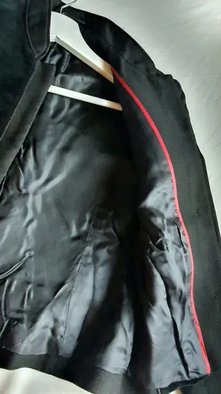 Chaqueta Negra Mango Talla S